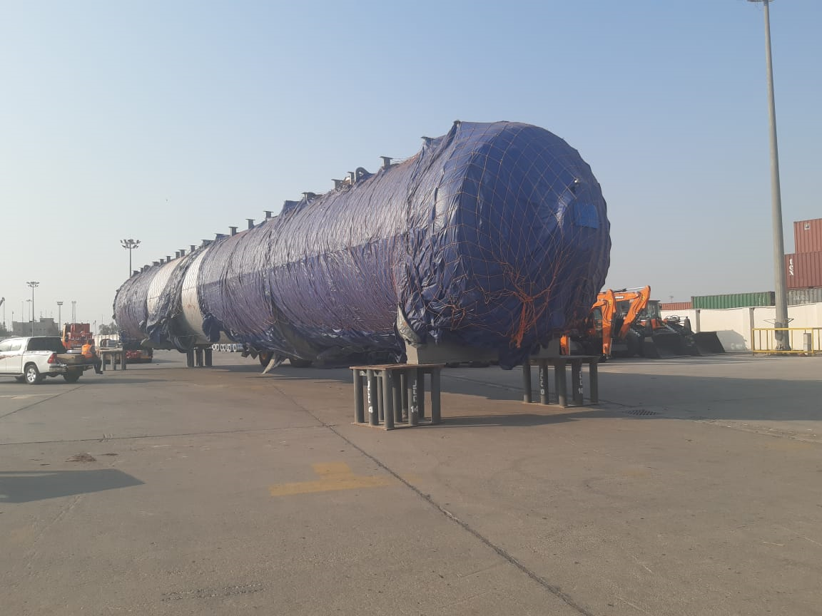 Three Phase Separators Shat Al Basra Power Plant 146 tons